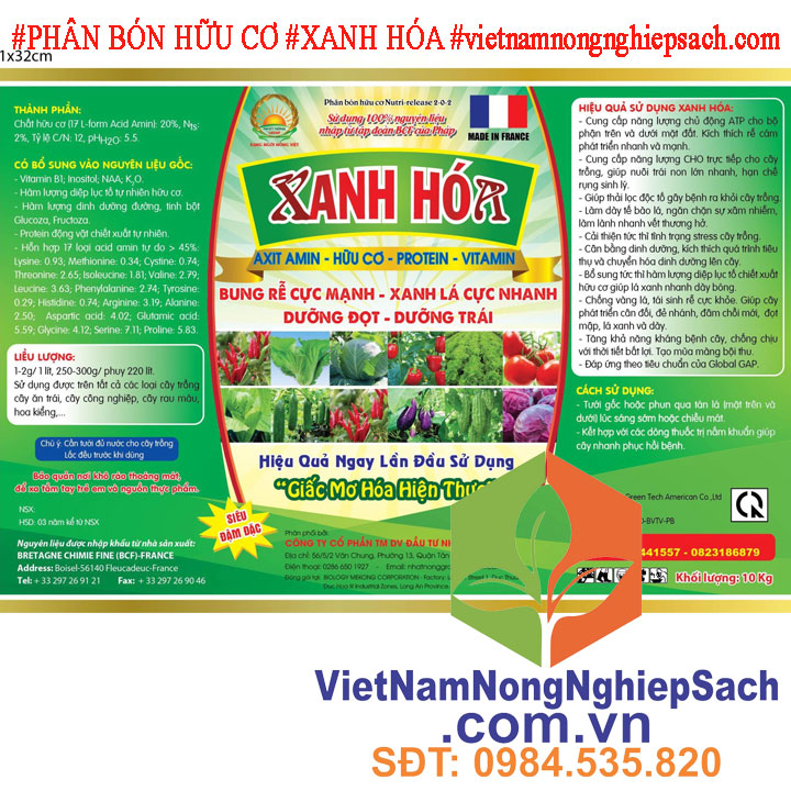 XANH-HÓA XANH-HÓA