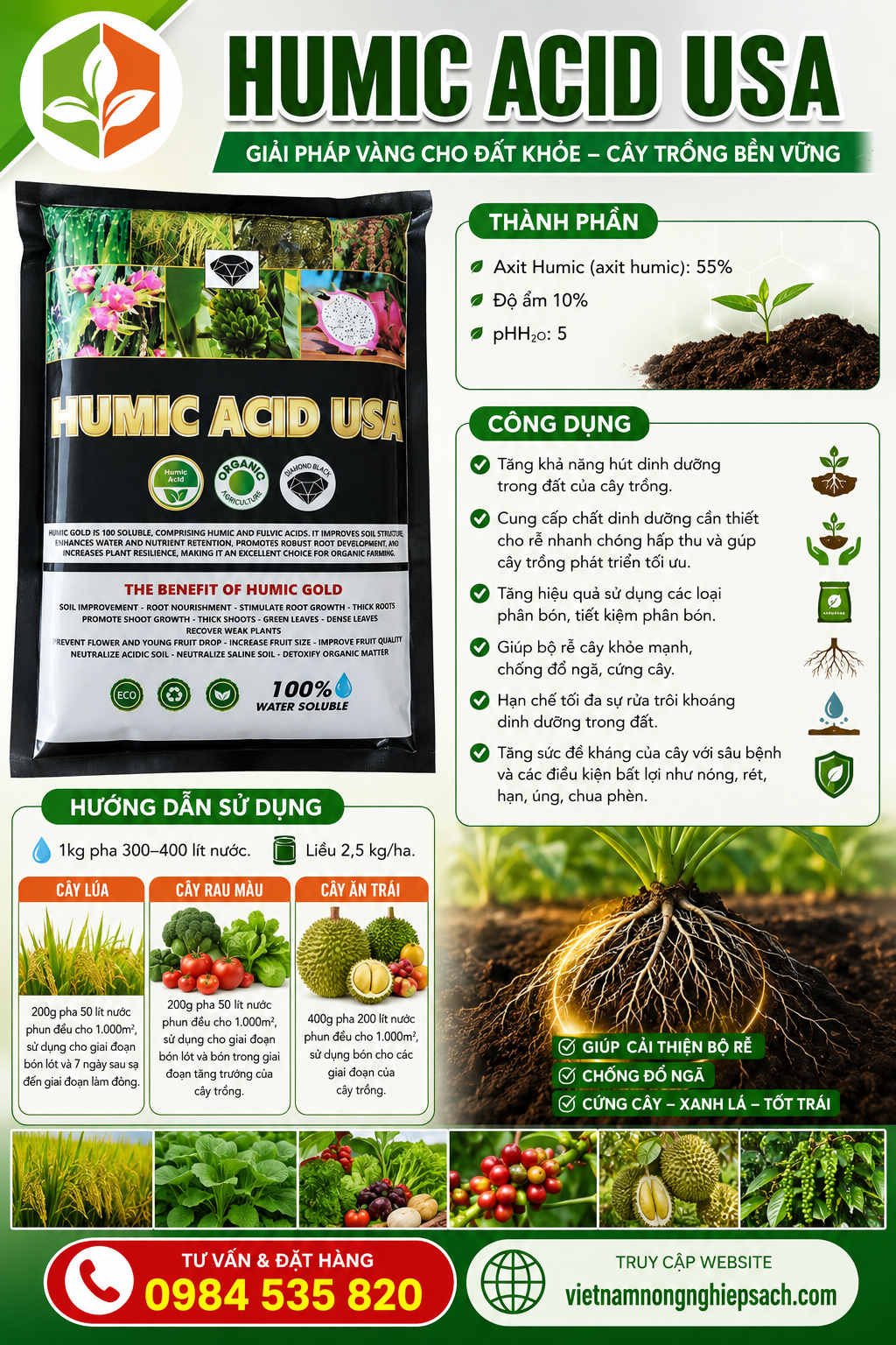 HUMIC ACID USA