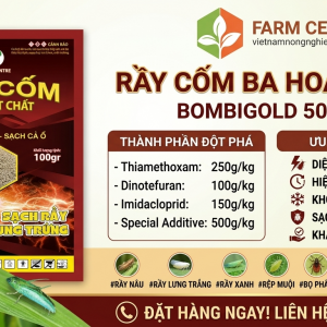 RẦY CỐM 3 HOẠT CHẤT