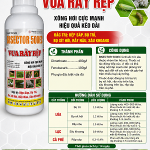 VUA RẦY RỆP THUỐC TRỪ SÂU BISECTOR 500EC