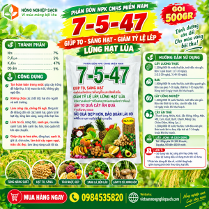 7-5-47 - PHÂN BÓN NPK CNHS MIỀN NAM